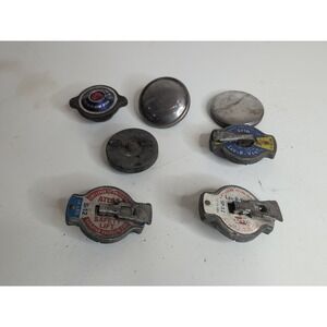 Vintage Mixed Lot Of Gas And Radiator Caps Atlas Lev-R-Vent Gates More
